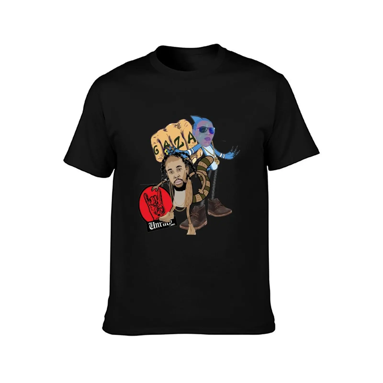 popcaan ft kartel T-Shirt Urban Style Print T-Shirt
