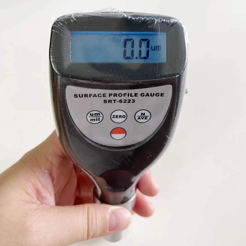 Probador de rugosidad de superficie, medidor de perfil de superficie Digital portátil de SRT-6223, perfilómetro SRT6223, medidas de rango de 0 a 800 um