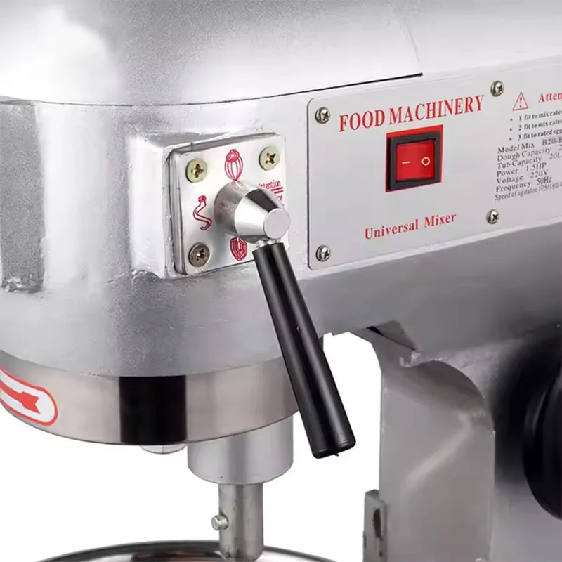 Commercial 20L catering kitchen life mixer new flour pizza bread catering three mixing heads
