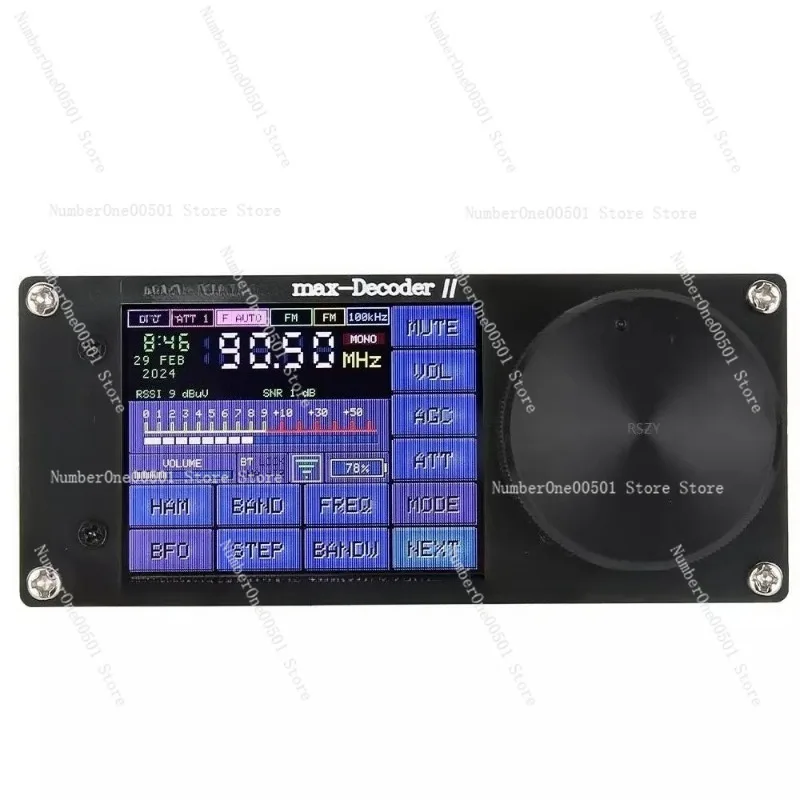 max-DecoderⅡ Multi Band Walkie Talkie VHF UHF Air Band Waterproof Marine Dual Band Radio For Outdoor Camping