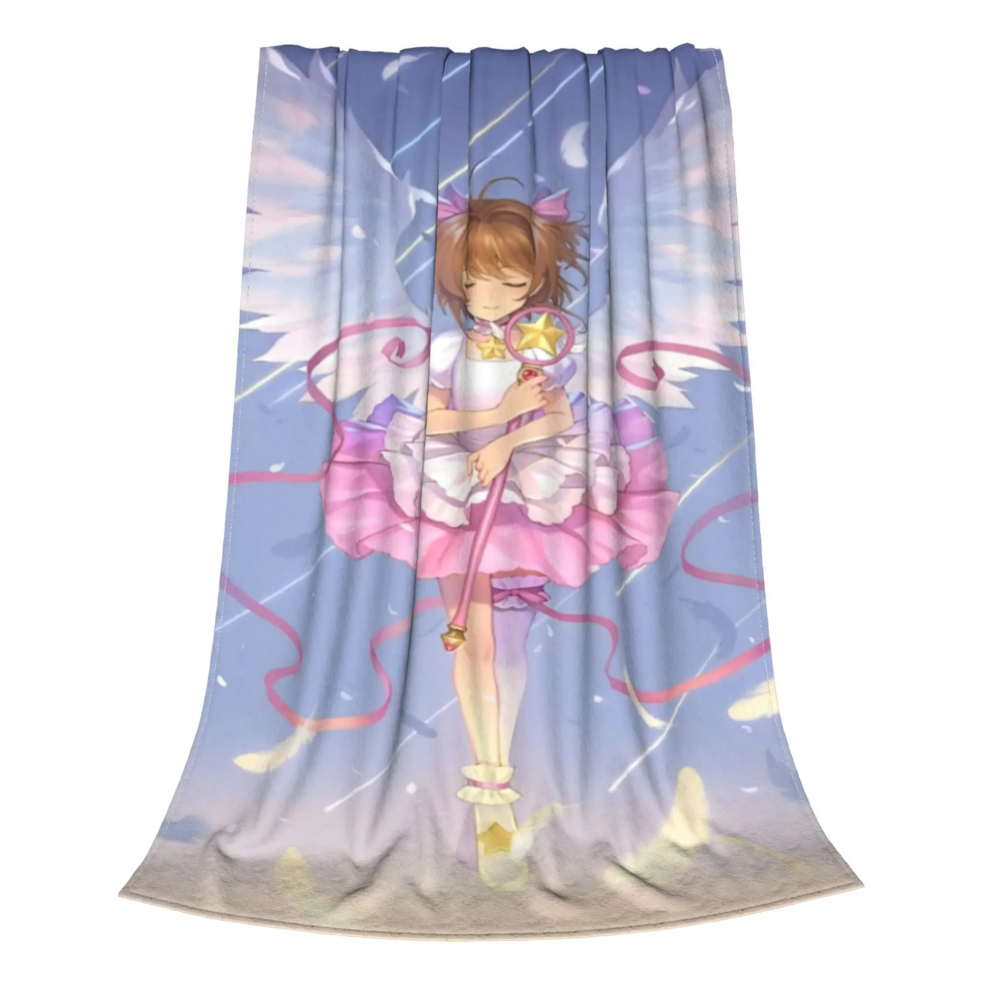 Cardcaptor Sakura manga anime japan Accessories Blanket Super Soft Fleece  Throw Blankets Relax Quilt