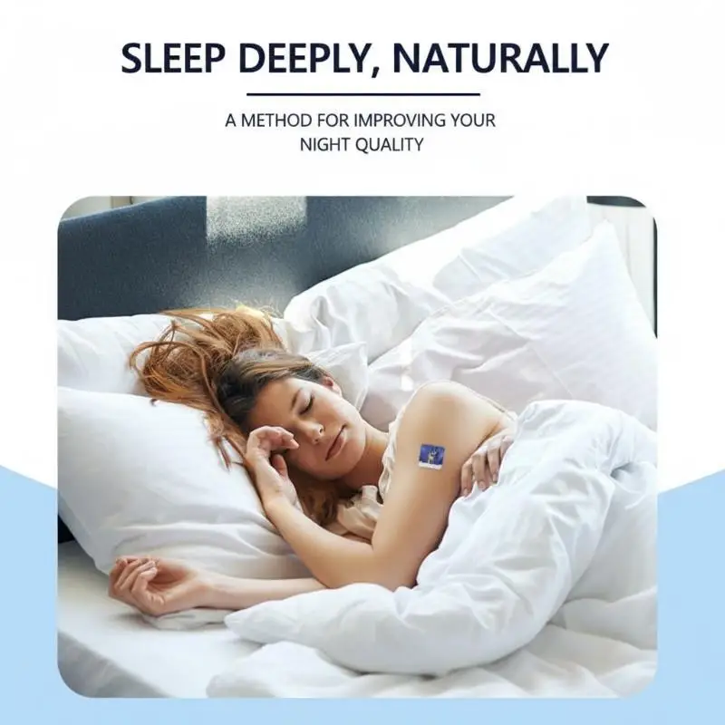 Sleep Patch Fast Relaxation Deep Sleeping Quality Improve Insomnia Relieve Fatigue Anti-Snoring Night Sleep Aid Patch