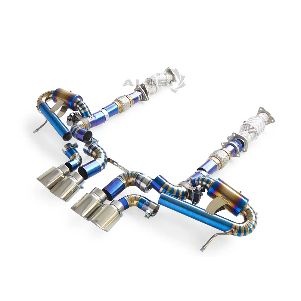

Suitable for Chevrolet Corvette C8 Z06 2019-2023 Titanium exhaust pipe with thermal insulation