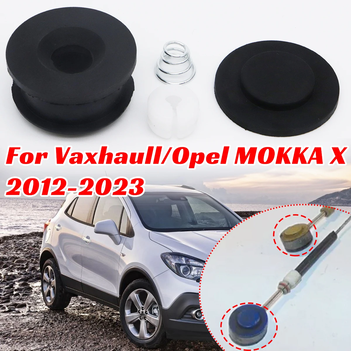 

For Opel Vaxhaull MOKKA X Gear Linkage Repair Kit Gearbox Selector Shift Lever Cable end Connector Rebuild Bushing 2012-2023
