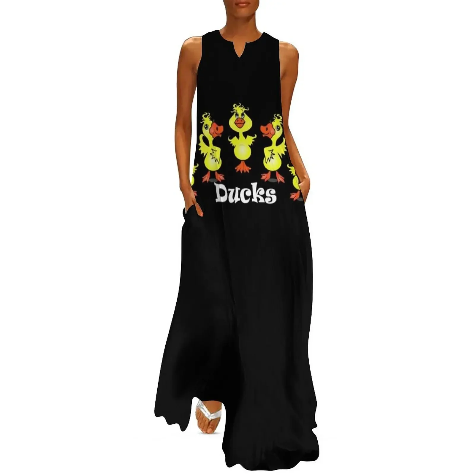 

Cute Ducks Long Dress festival outfit women Dresses Woman dresses Dress