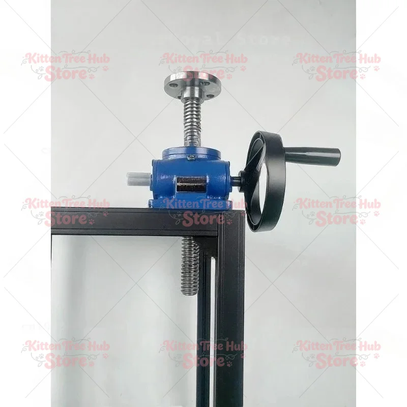 Manual Small Lifting Platform Electric Four Linkage Screws