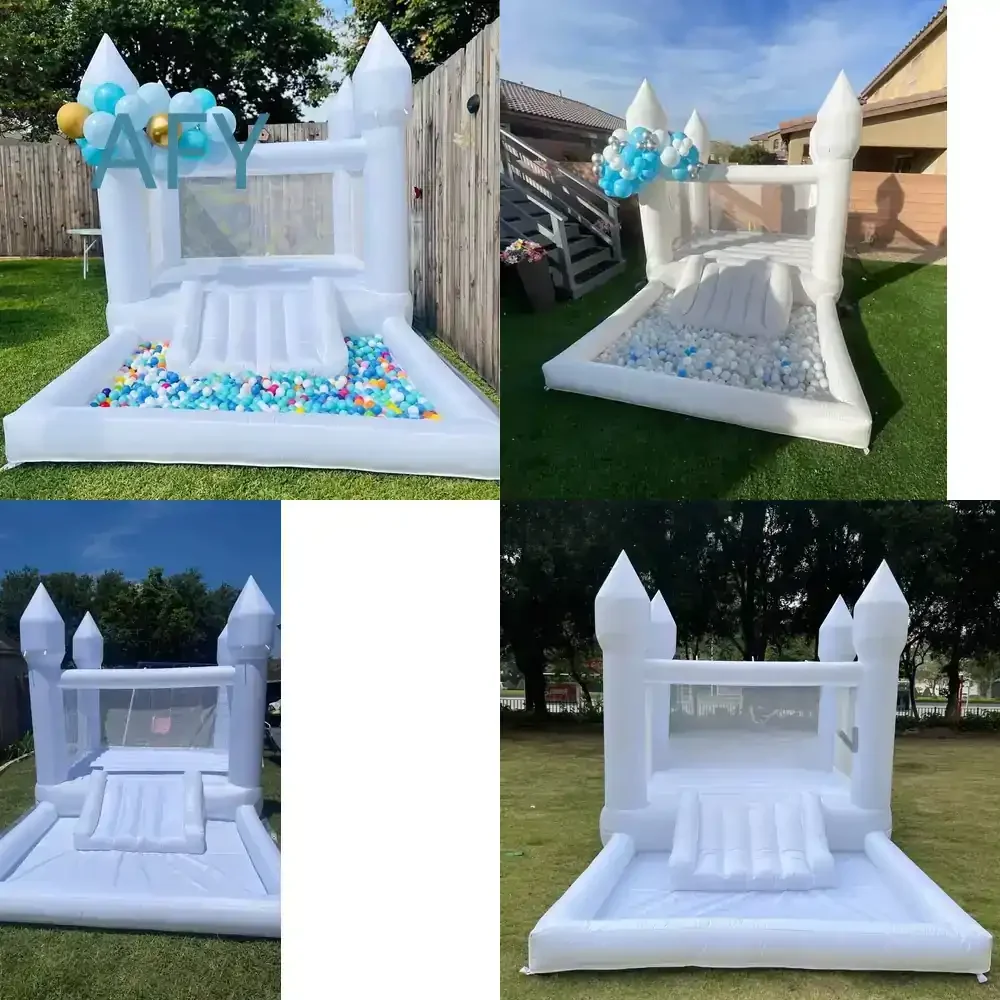 Hot Selling 13x8x8ft Indoor Moonwalk Bouncer for Kids Party Inflatable Bouncy Castle for Toddlers Mini Bounce House Jumper