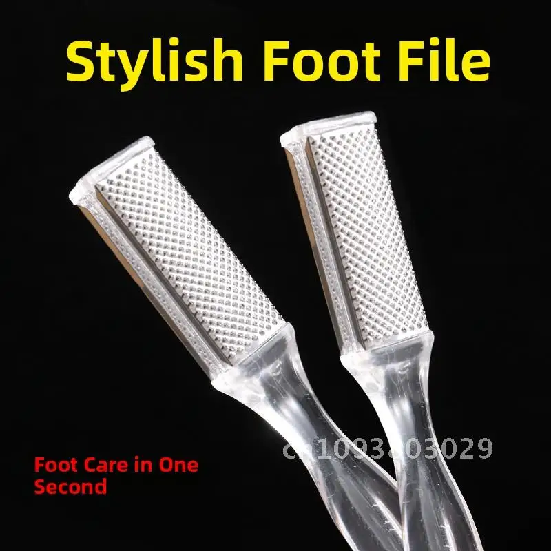 Ferramenta de pedicure doméstica para remoção de pele morta e calos, aço inoxidável, raspagem de calcanhar, sola de pé, faca de pedra, placa de fricção de pés