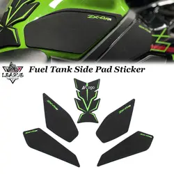 Motocicleta Tanque Pad Protetor Adesivo, Decalque Adesivos Laterais, Kawasaki ZX4RR ZX4R ZX-4R ZX-4RR