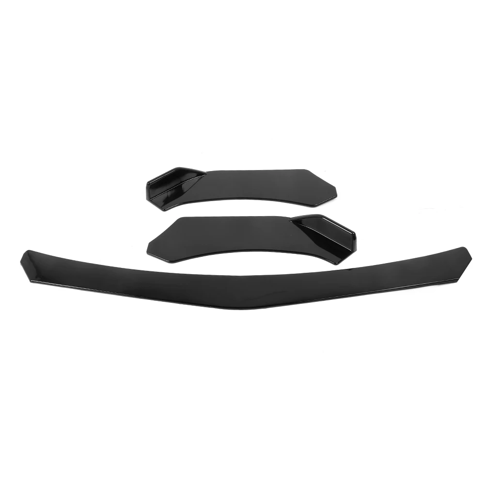 

Car Front Deflector Spoiler Splitter Diffuser Bumper Shovels - Carbon Fiber Material, Enhances Vehicle Aerodynamics & Front