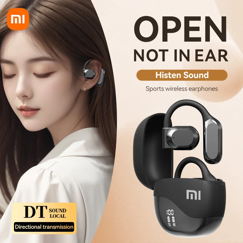 XIAOMI M62 Wireless Earbuds Earclip Bluetooth5.3 Noise Cancelling Headphones Hifi Sound Sports Headset HD Voice Call With Mic