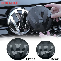 car Front Grille emblem logo Cover Or Rear Trunk Lid Cover accessories for Volkswagen Golf 7/7.5/ 8 Passat B8 Polo Jetta Tiguan