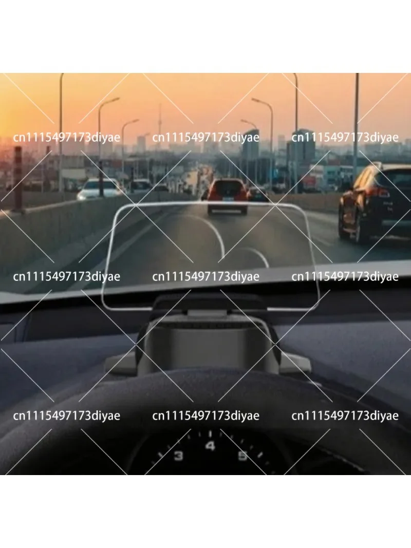 OBD2 Car Head Up Display Digital Speedometer Projector HD Windshield Display