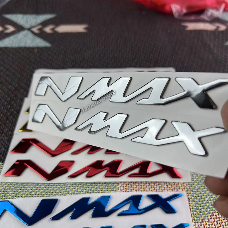 3D Motorcycle Stickers Emblem Logo Decals waterproof Applique For Yamaha NMAX N MAX N-MAX 155 250 400 125