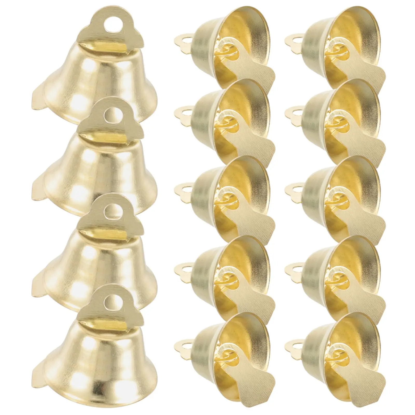 

Christmas Bell Decoration Jingle Bells for Crafts DIY Wind Chime Pendant Party Tree Mantel Holiday Ornament Mini Bell