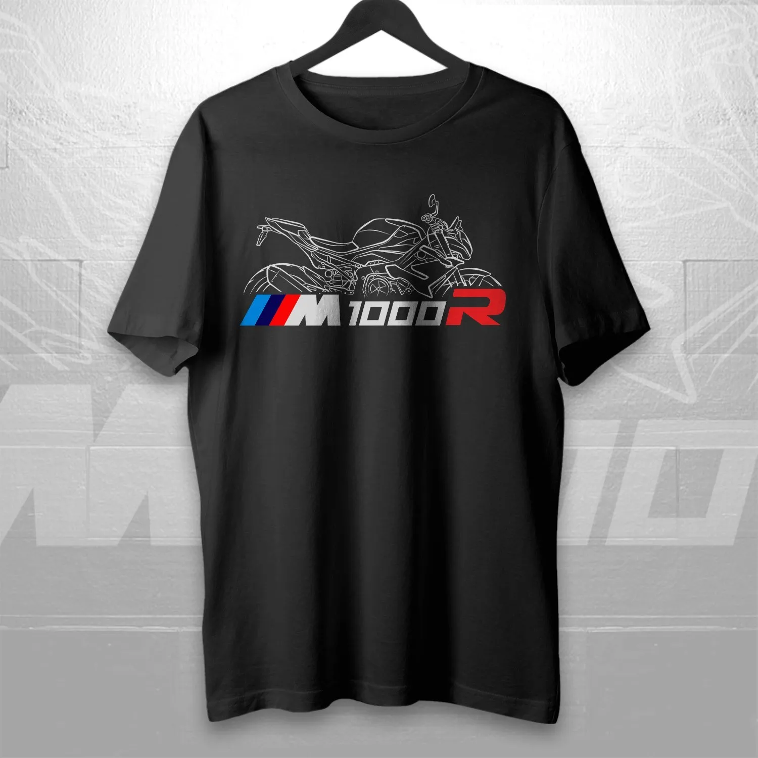 German M1000R 2023-2026 fans Sport Motorcycle T-Shirt 100% Cotton O-Neck Short Sleeve Casual Mens T-shirt Rider Streetwear
