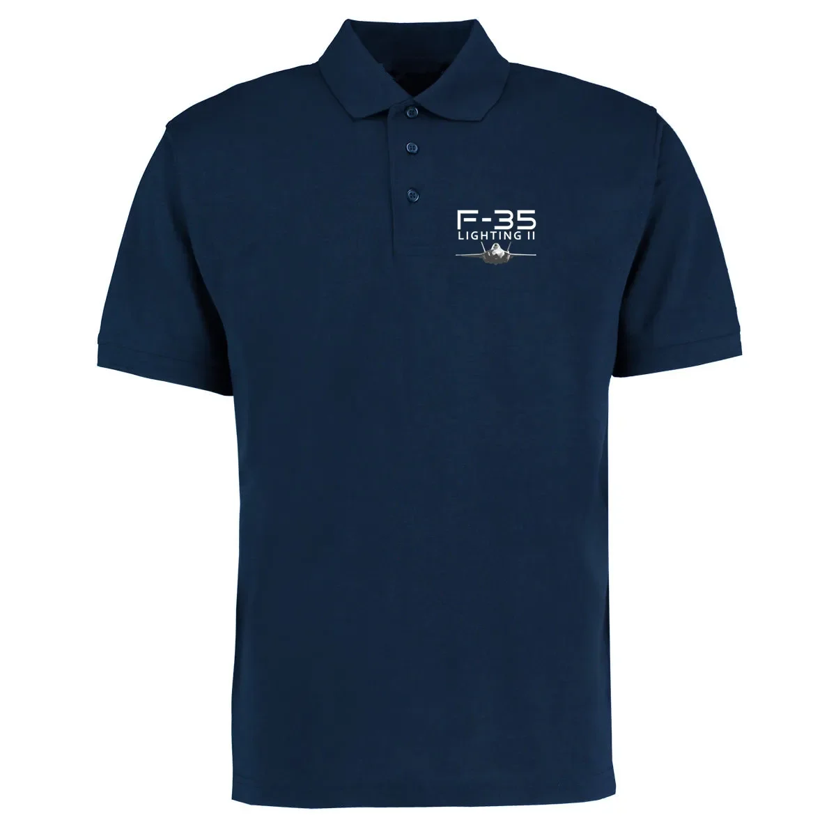 Summer Flight Pilots Aviation Aircraft F35 Men's Casual Cotton Polo Shirts Loose Short Sleeve T-Shirt Tops Tees