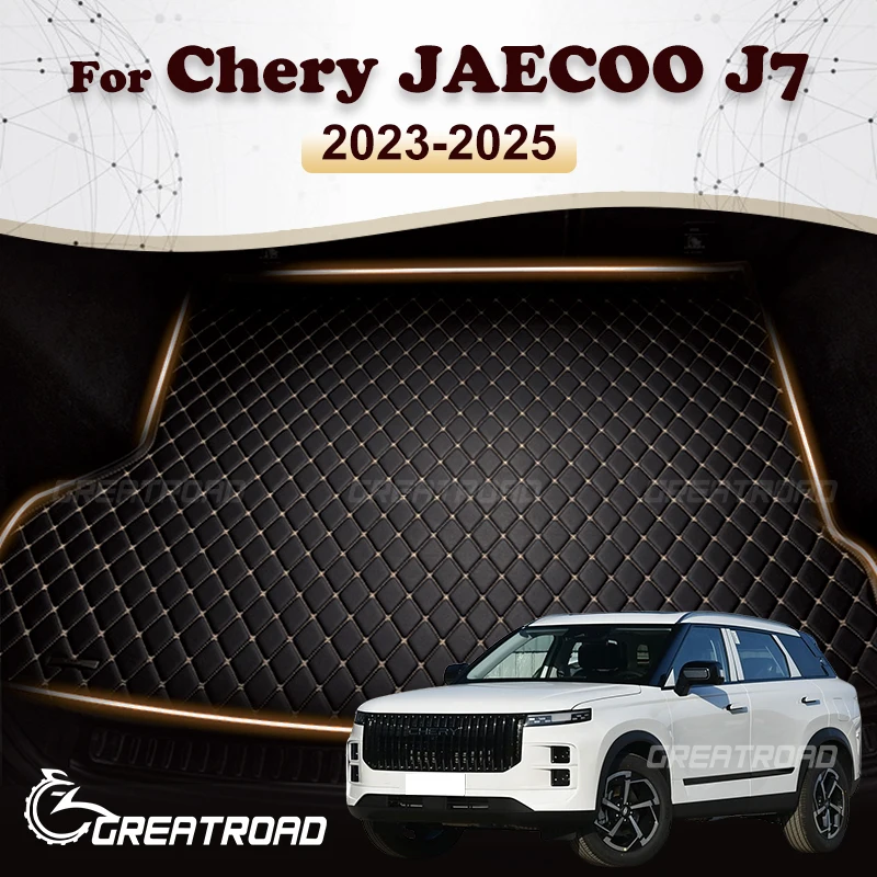 

Коврик в багажник автомобиля для JAECOO J7 2023 2024 2025, коврик для багажника, коврик для багажника, аксессуары для интерьера, автозапчасти