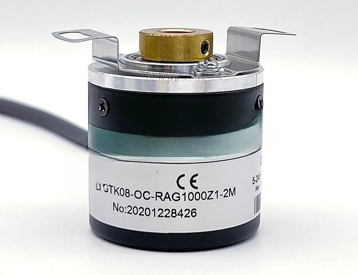 

GTK08-OC-RAG1000Z1-2M Numerical Control Machine Tool Motor Hollow Through Shaft Photoelectric Rotary Encoder