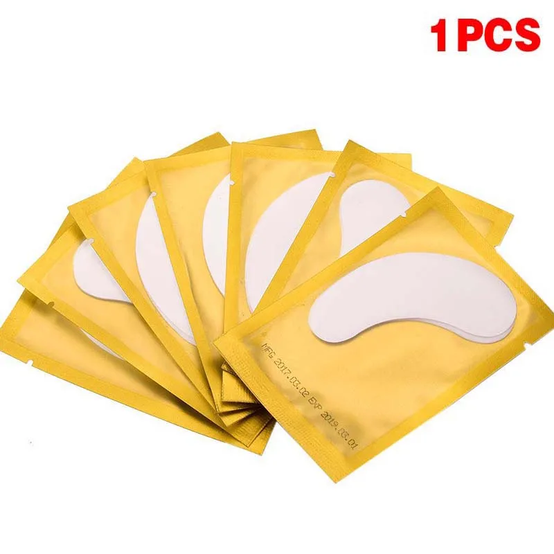 1/2/3PCS Nuovo 1 borsa Ciglia Pad Gel Patch Innesto Ciglia Sotto Gli Occhi Toppe E Stemmi Per Estensione Delle Ciglia Adesivo di Carta Avvolge trucco