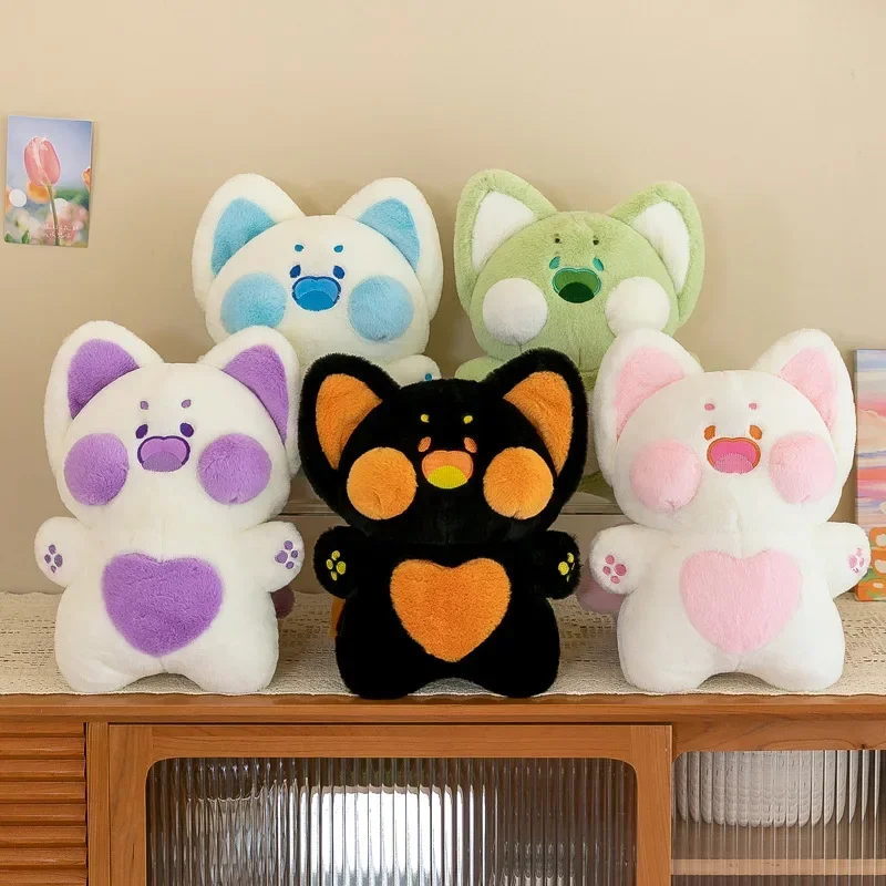 

Hot 50cm Kawaii Cute Dudu Meow Dudu Cat Plush Toys Pillow Kitten Plushie Toy Soft Stuffed Animal Doll for Baby Kid Birthday Gift