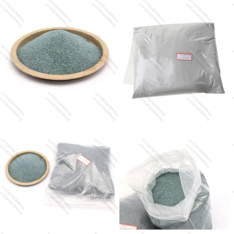 LOLO 500 กรัมบด Emery สีเขียวคอรันดัมขัดผงสําหรับพ่นทรายเครื่องความแม่นยําฮาร์ดแวร์โคมไฟแก้ว