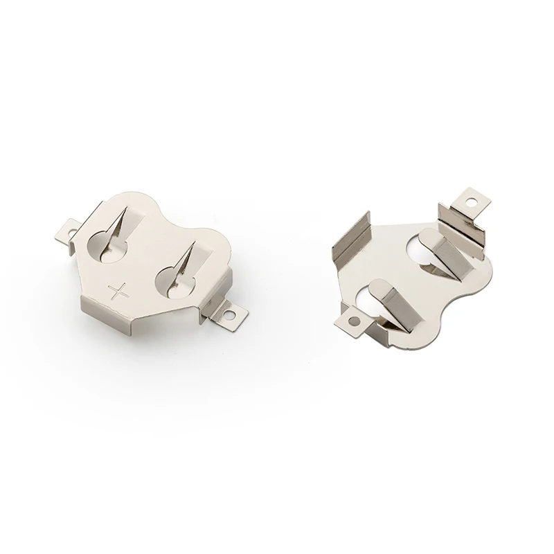 Precious Stamping CR1632 Battery Holder SMT SMD CR1620 CR1625 CR1632 Battery Clip P/N 1600