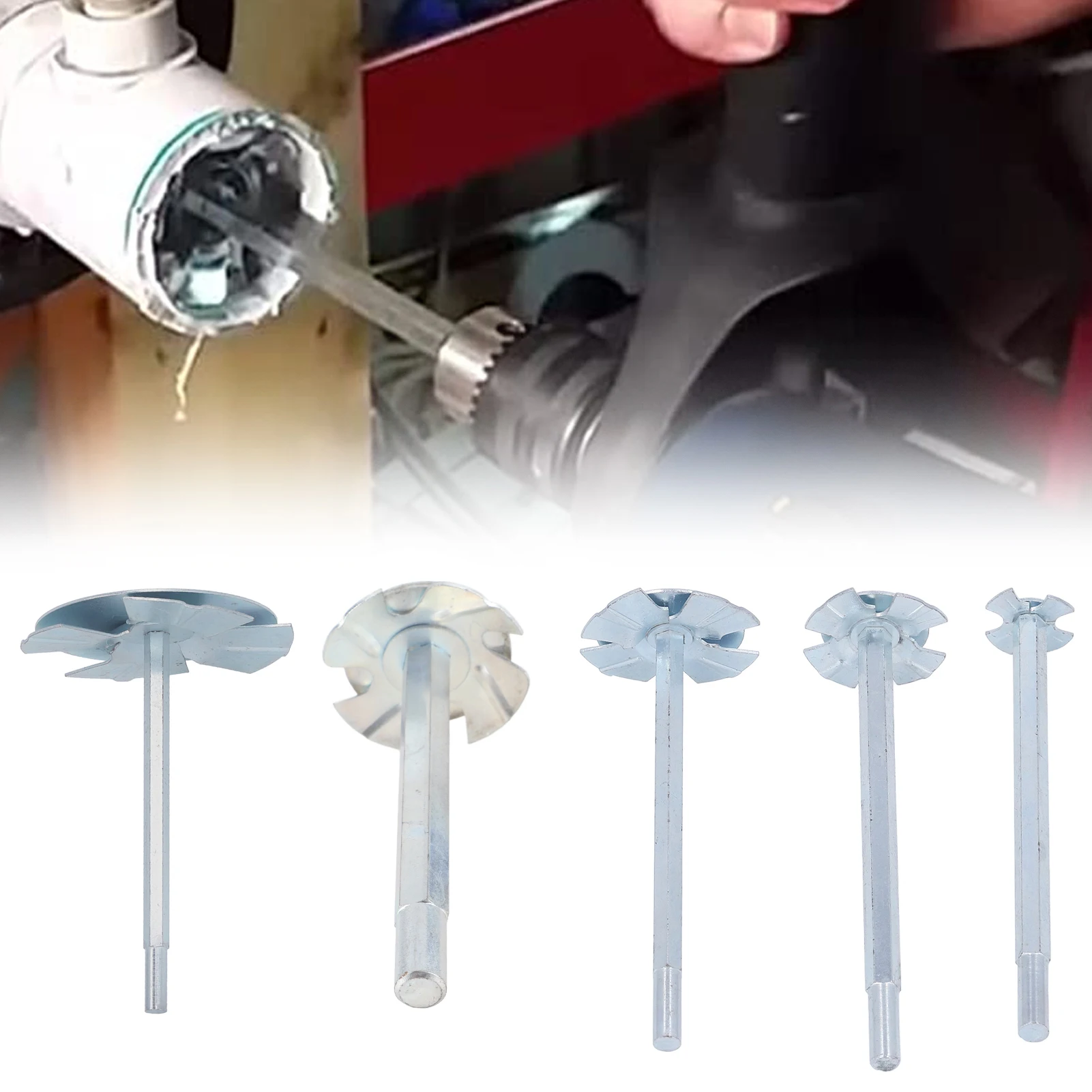 

Plumbing Fitting Saver Bit Socket 1/4in Power Drill Pipe Reamer Tool for Removing SCH 40 ABS PVC Pipe Plumbing Fitting Saver Bit