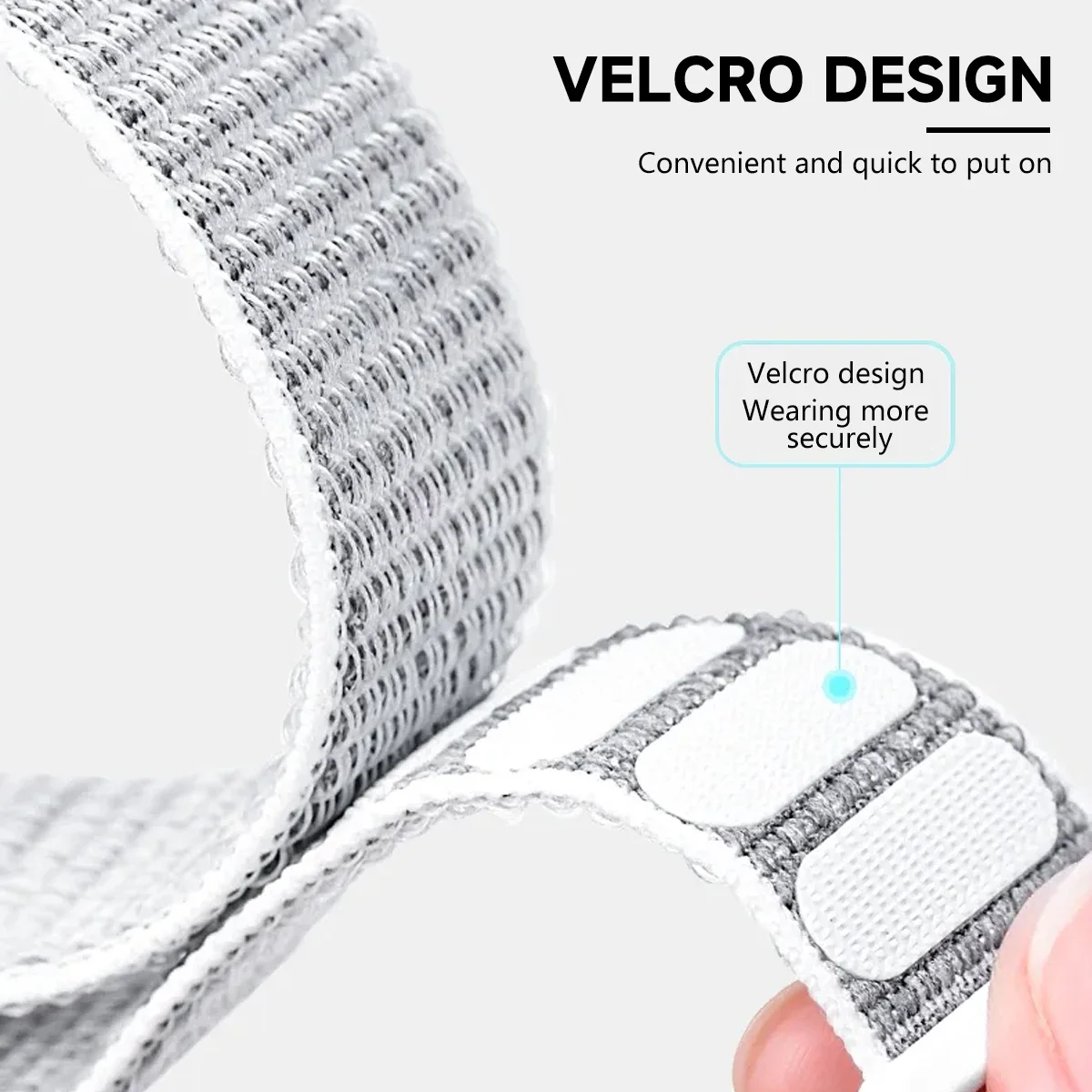 Mi Band 8 Active Strap for Xiaomi Smart Band 8/9 Active Bracelet Global Version Nylon Loop Watch Band Miband 9 Active Wristband