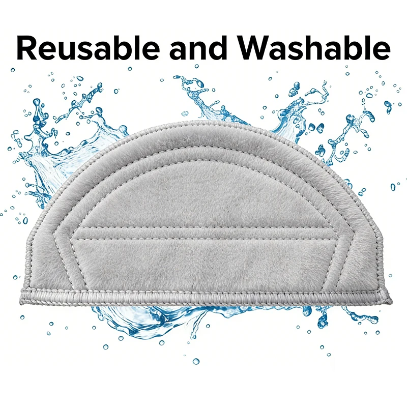 For Roborock Saros 20 Sonic / S10 MaxV Ultra Robot Vacuum Accessories Mop Cloth Spare Part image 5
