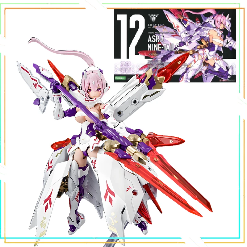 

KOTOBUKIYA Megami Device12 Аниме Фигурка KP515 ASRA NINE-TAILS Оригинальная фигурка игрушки Коллекционная модель подарки для детей
