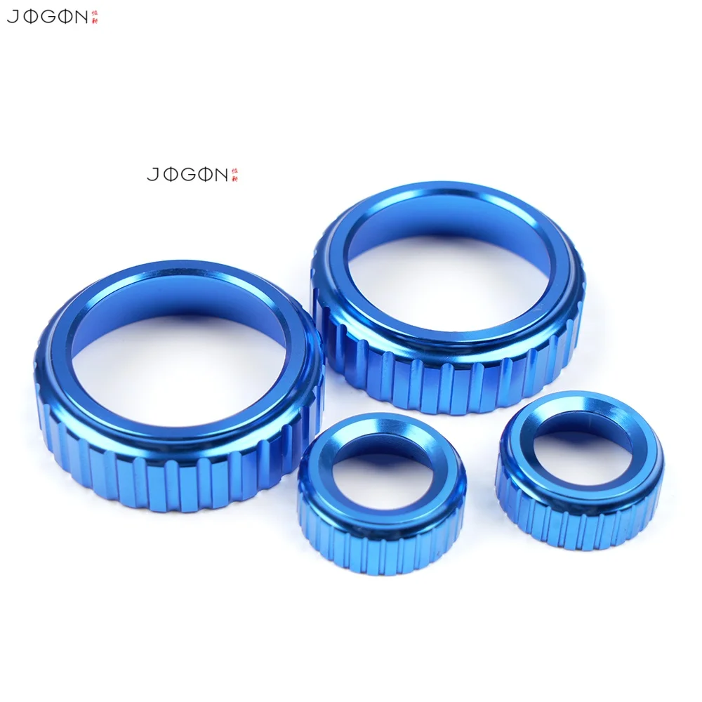 4 Stück für Hyundai Santa Fe MX5 Cruz Tucson 2024 2025 2026 Auto-Innenraum Armaturenbrett Audio-Lautstärkeregler Knopf Ringabdeckung Zubehör – Detail 7
