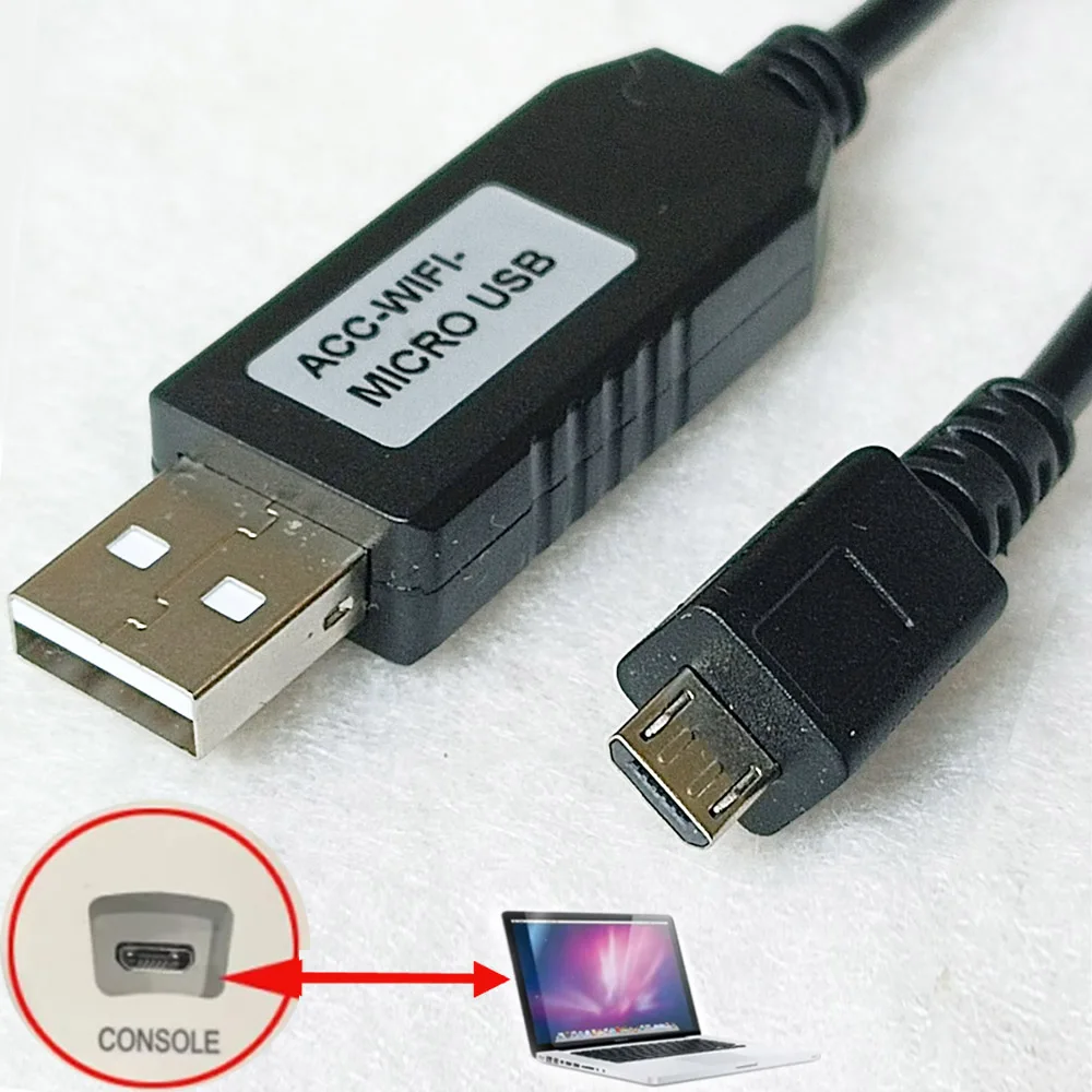 IAP/305/5010/4000 PC Interface Cable Extreme WIFI6 SCRT Putty Tera Initial IP Telnet Password Setting Program Config Cable
