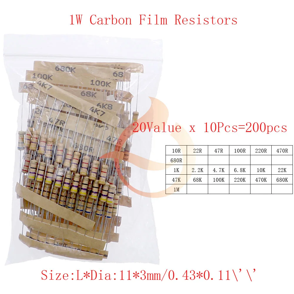 Variant: 1W x 200pcs