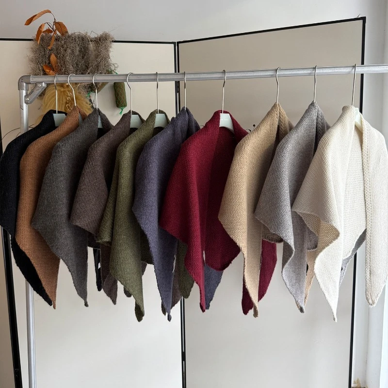 

Новый треугольный шарф, шаль, женский осенне-зимний модный универсальный темпераментный теплый шарф, женский роскошный шарф