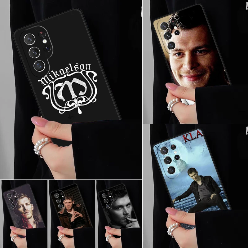 

Чехол для телефона Klaus Mikaelson для Samsung Galaxy S25 S24FE S23 S22 S21FE S20 S10 Plus Ultra Note20 10Pro, мягкий черный чехол
