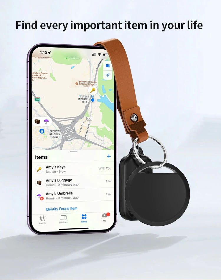 1/2/4 Stück Fern-Tracker-Positionierung Far Away Finder für Apple Find My Voice Locate Keys Bag Toys Smart Tag für IOS iPhone – Detail 2