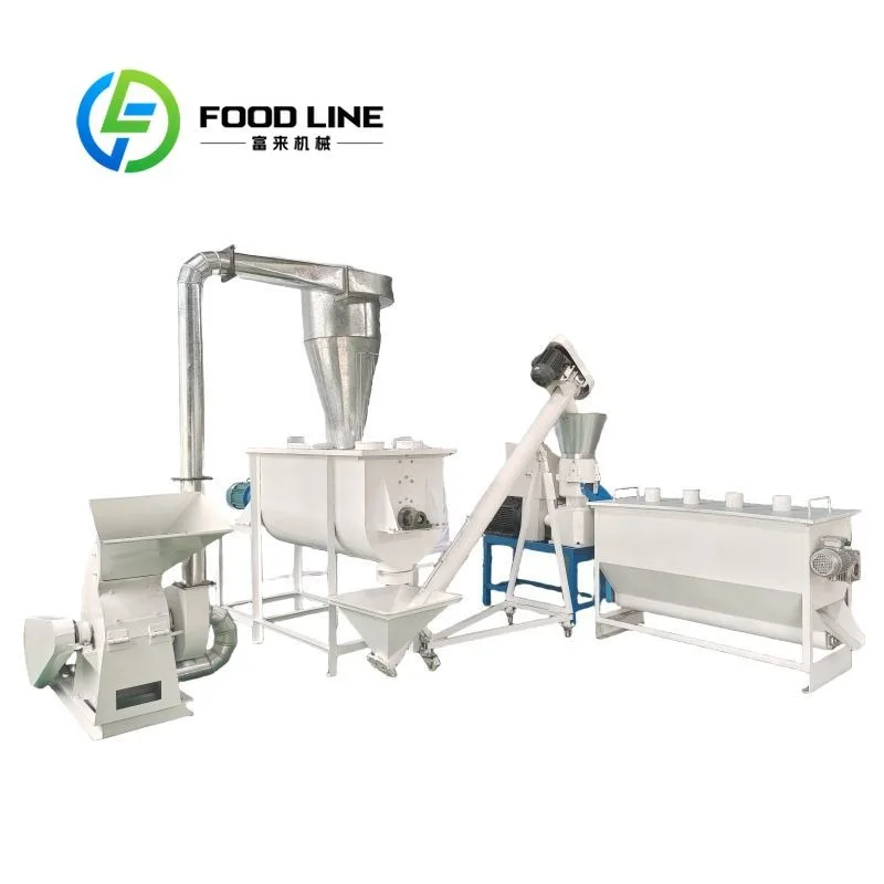 Small-Scale Hammer Mill New Household Vertical Dust Free Mixer High Productivity Feed Crusher Factory Direct