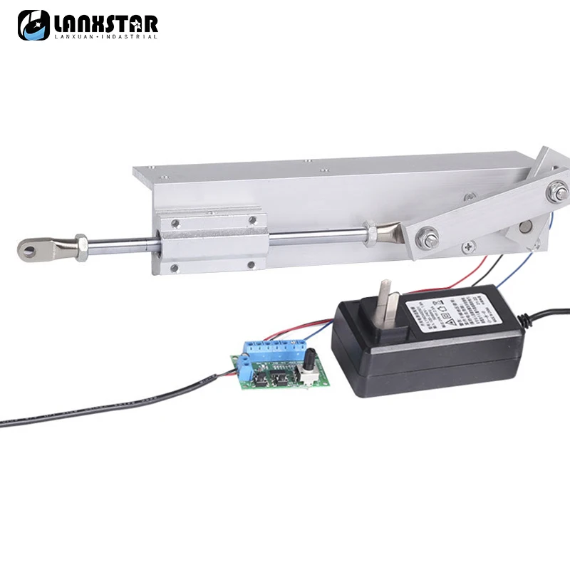 

Small Reciprocating Linear Actuator 30-70mm Stroke With Speed Controller Power Supply Brushless Reciprocating Mechanism Motor