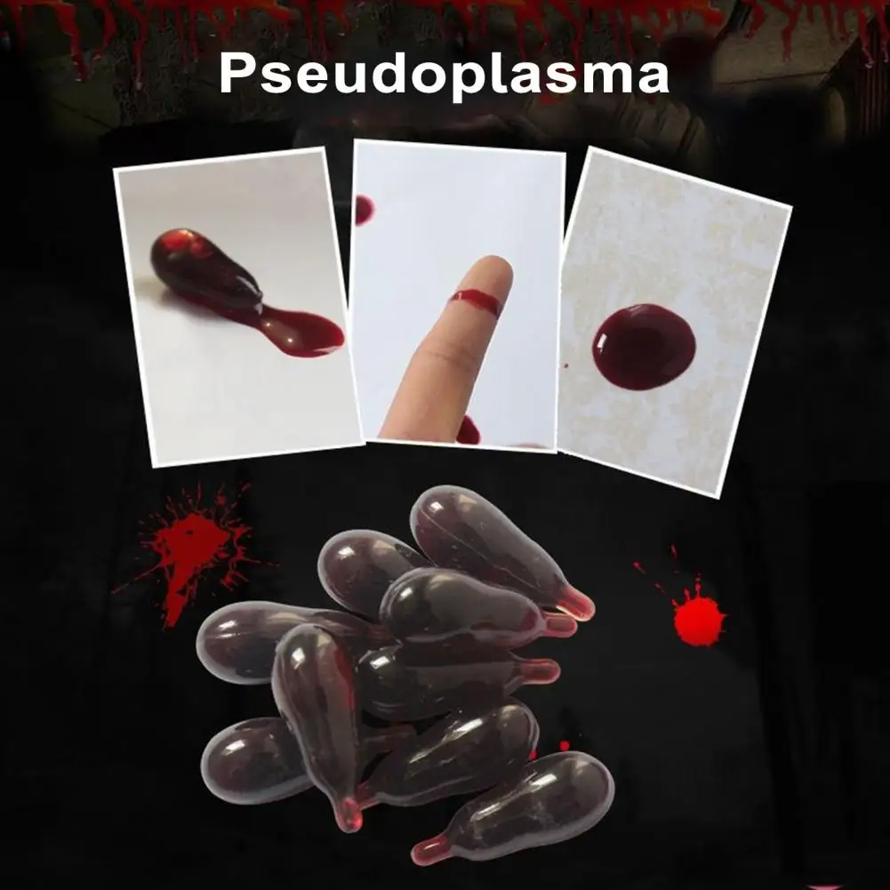 6/9/15/21Pcs Create a gory scene for drama, film, special effects, or entertainment with fake blood capsules.