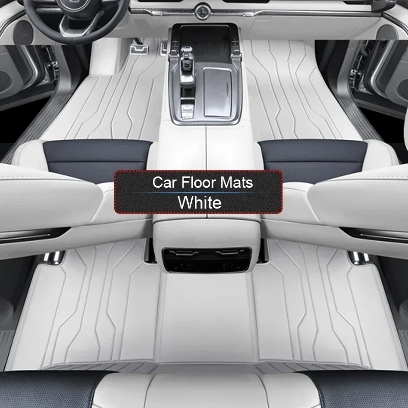 Custom Nappa Leather Anti-Slip For GWM TANK 700 2024-Present Car Foot Protect Mat Luxury Waterproof Floor Pad Interior Accessory