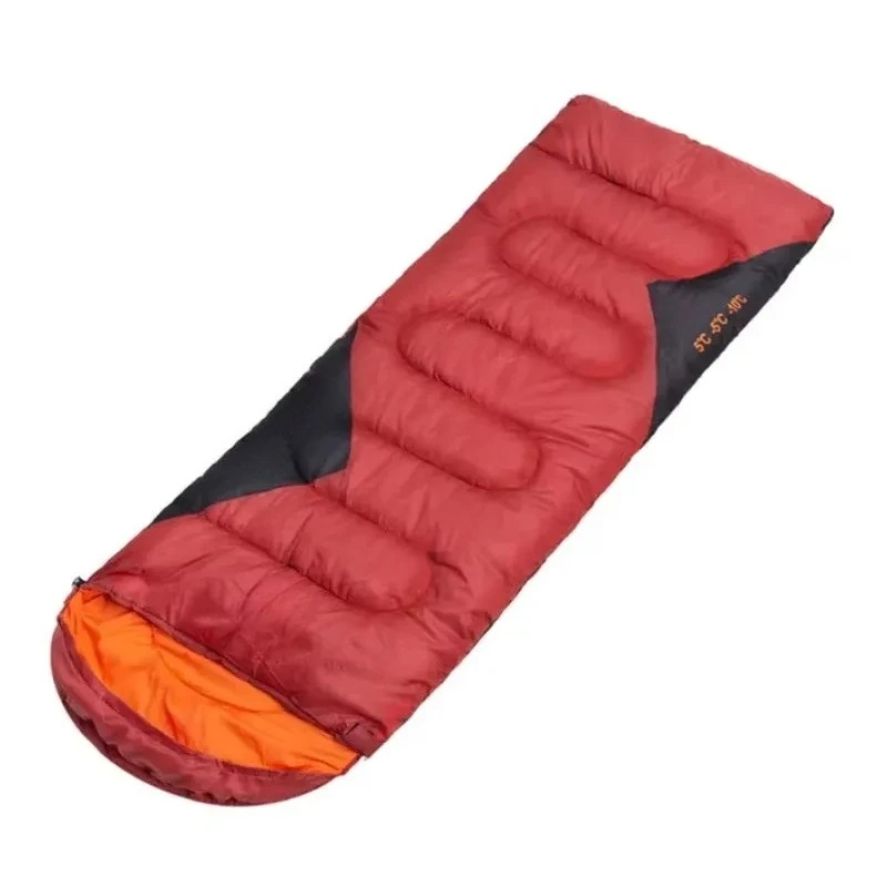 Ultralight Waterproof Envelope Sleeping Bag 4 Season Warm Portable Backpacking Bag for Outdoor Camping Hiking