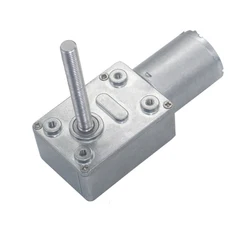 50 mm Thread Shaft JGY-370 Reduction Motor, DC 6V 12V 24 V High Torque Turbo Worm Geared Motor