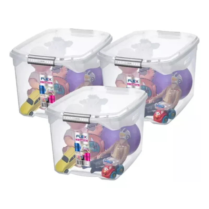 

3 Organizer Box 29l Door Utensil Cover Toy Boxes, Boxes and Baskets Decorative Boxes