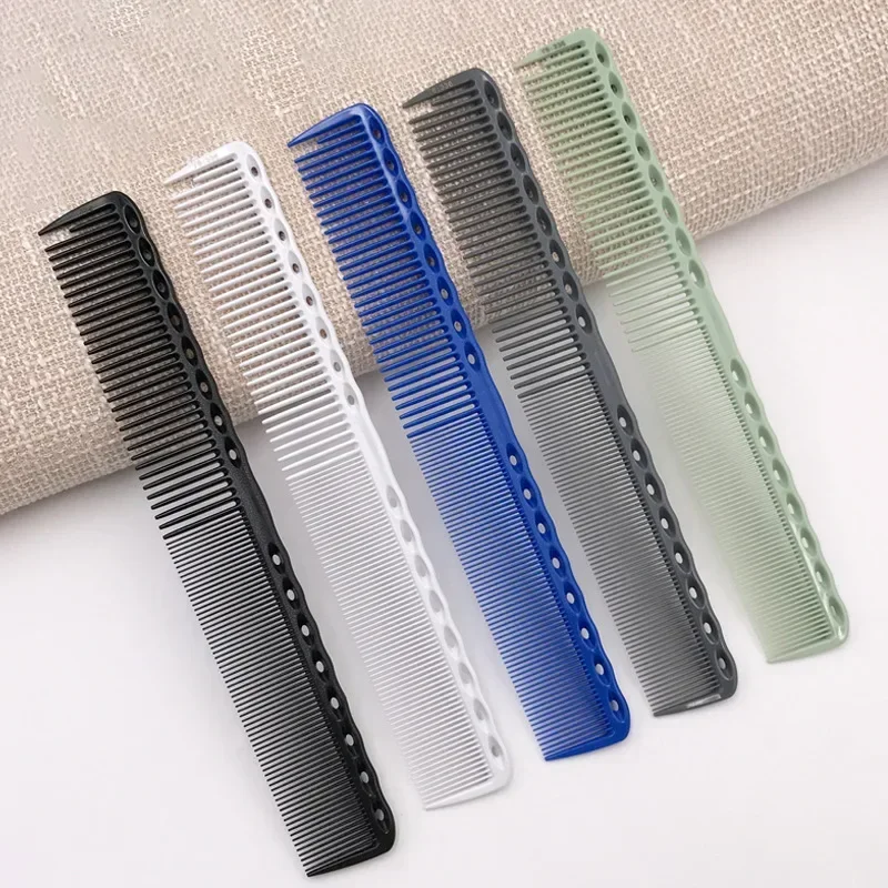 Hair Combs Professional Carbon Anti-static Hairdressing Brush Candy Color Salon Flattop Hair Cutting Comb Hair Care Styling Tool