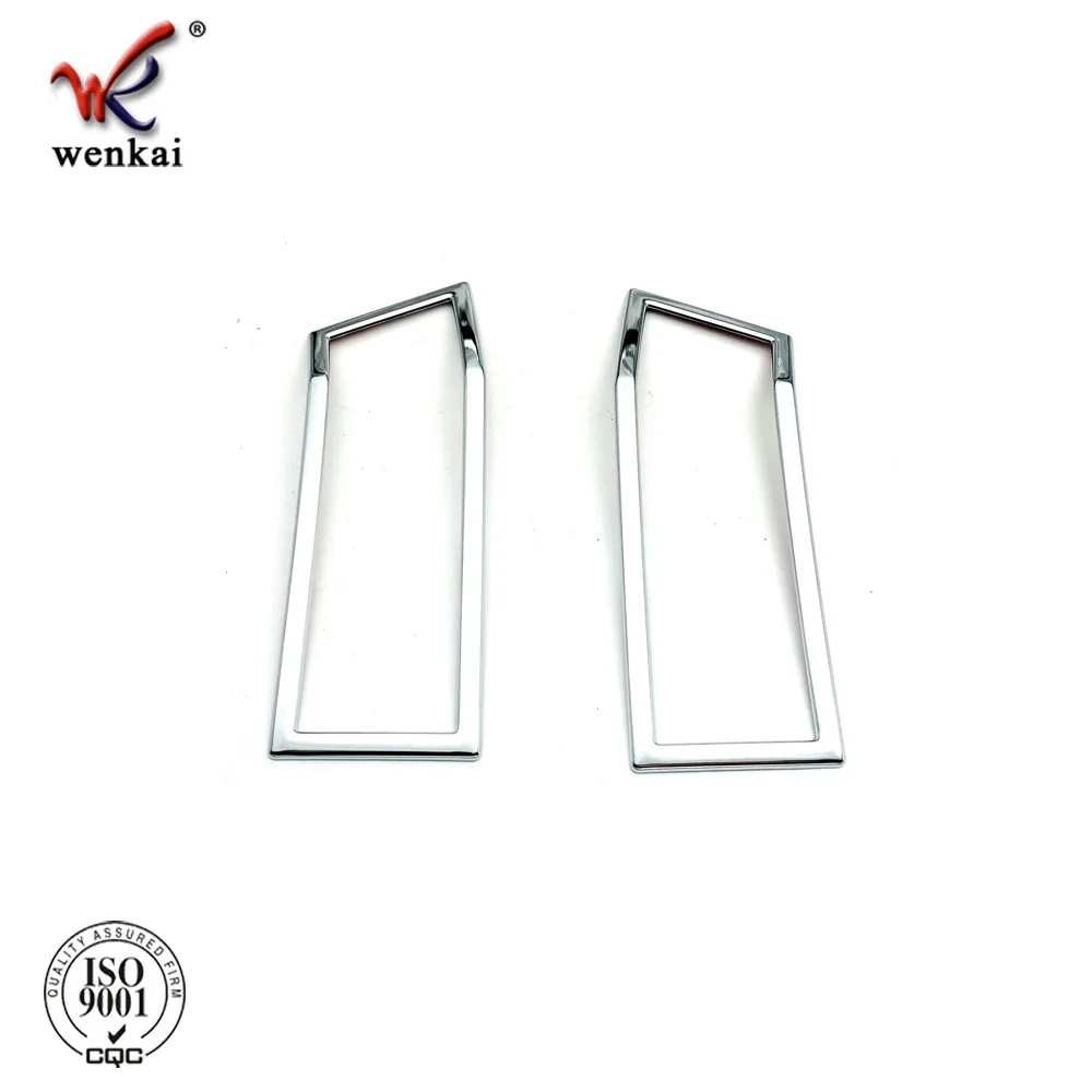 For Mitsubishi Delica D5 2020 2021 Car Chrome Rear Reflector Fog Light Lamp Cover Trim Bezel Frame Car Styling