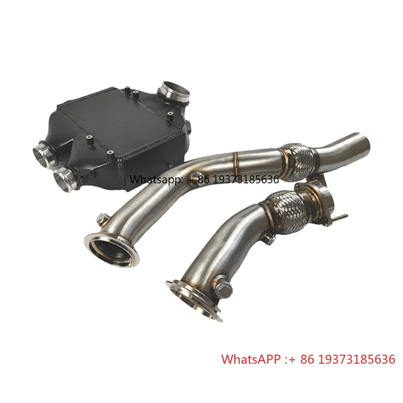 Performance-Ladeluftkühler + Downpipe-Kit für BMW M3 M4 F80 F82