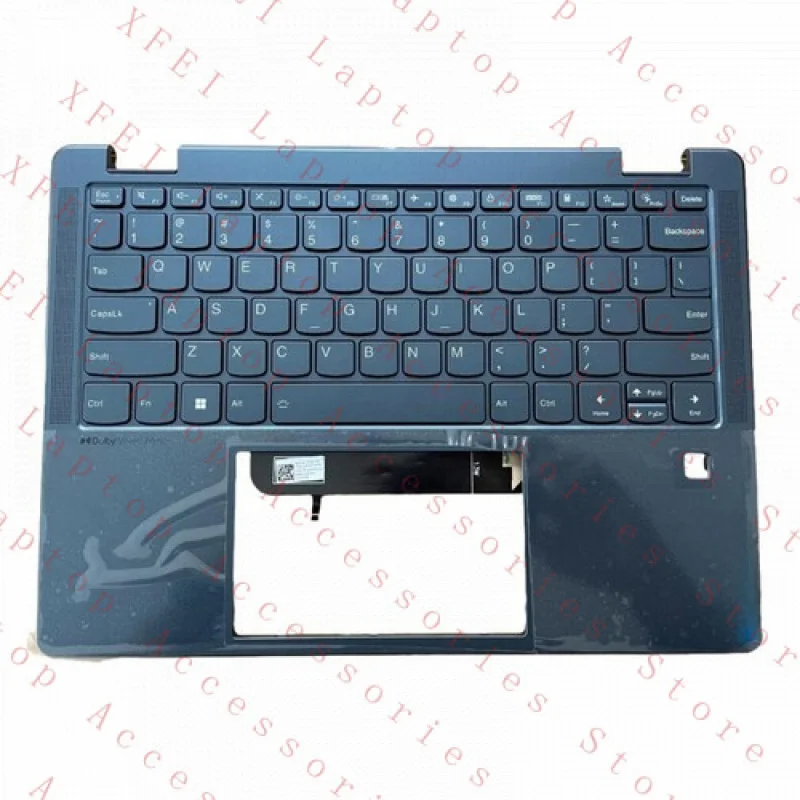 

F Palmrest w/Keyboard 5CB1H24602 for Lenovo Yoga 6 13ALC7 ABR8 Blue