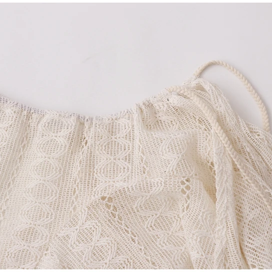Harajuku Japanese Forest Women's Lace Half Skirt Retro Sweet Hollow High Waist Summer Casual A-Line Irregular Layered Skirt