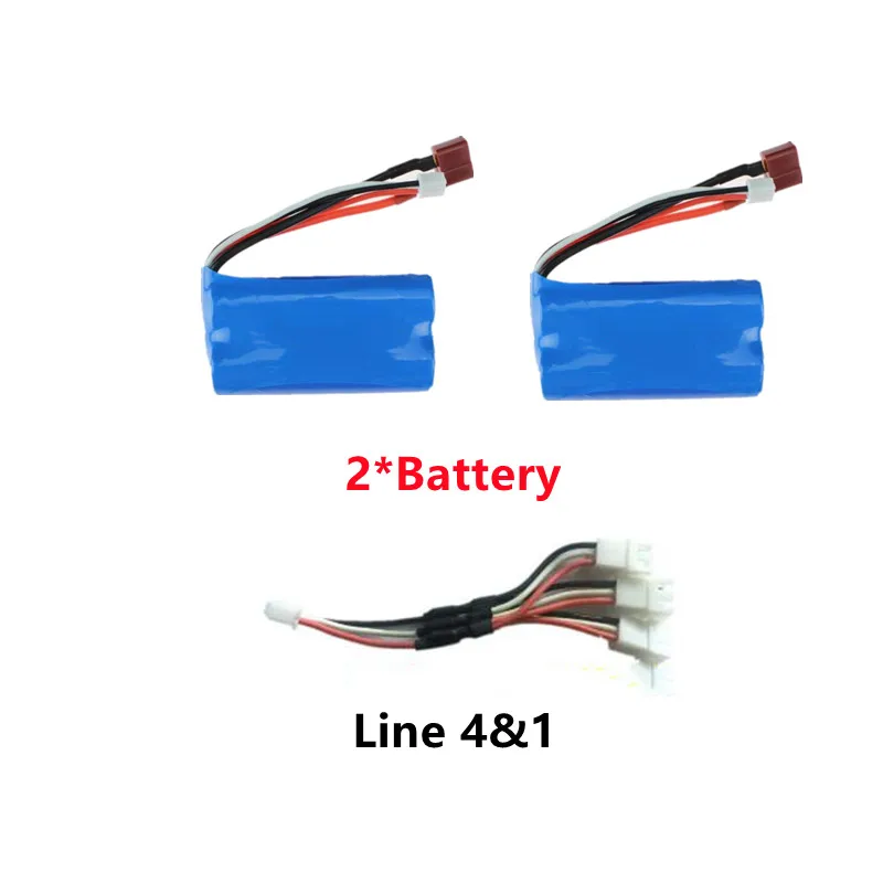 Parts-JJRC-Q130 Q141 Q003 Q004 All Terrain Four-Wheel Drive Vehicle Accessory/7.4V 1500mA Battery